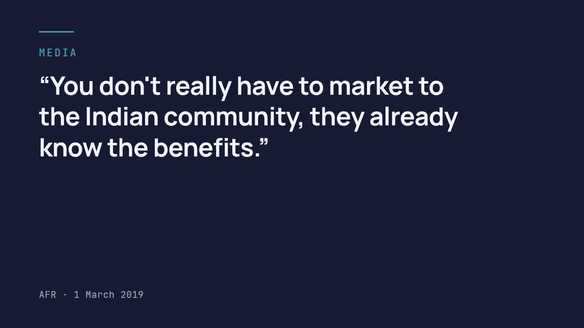 A third of all buyers: Indian migrants head out to the outer suburbs for home of their own