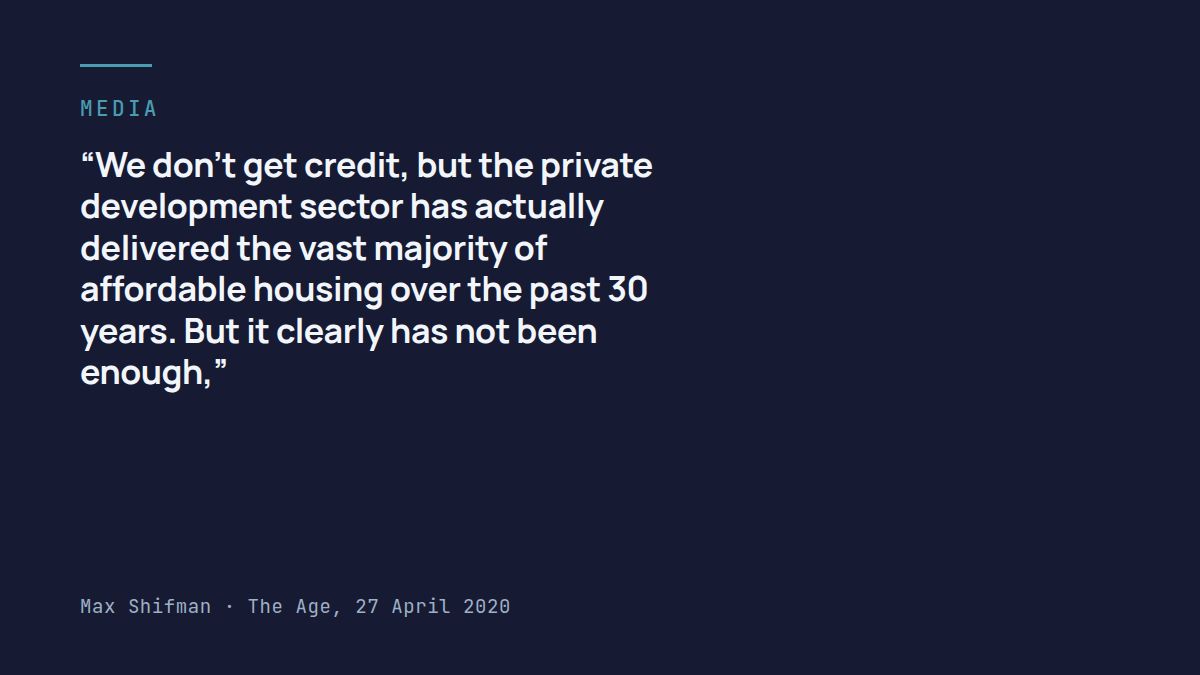 Private sector and charities push for social housing-led economic recovery