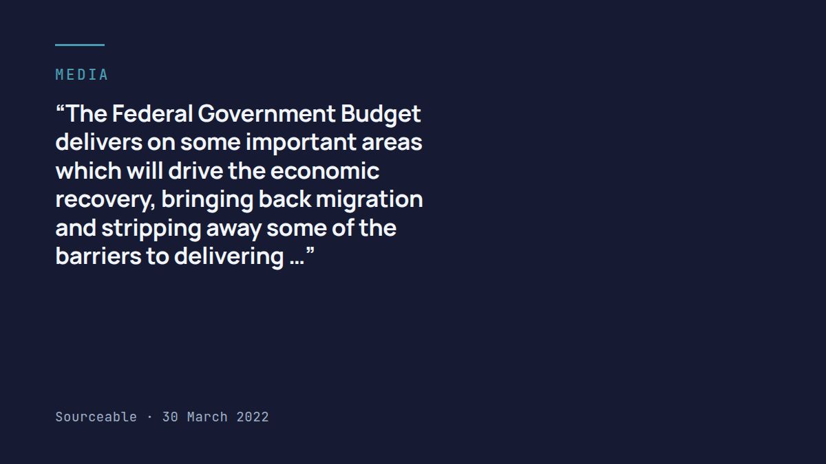 Builders Hail Pre-Election Budget