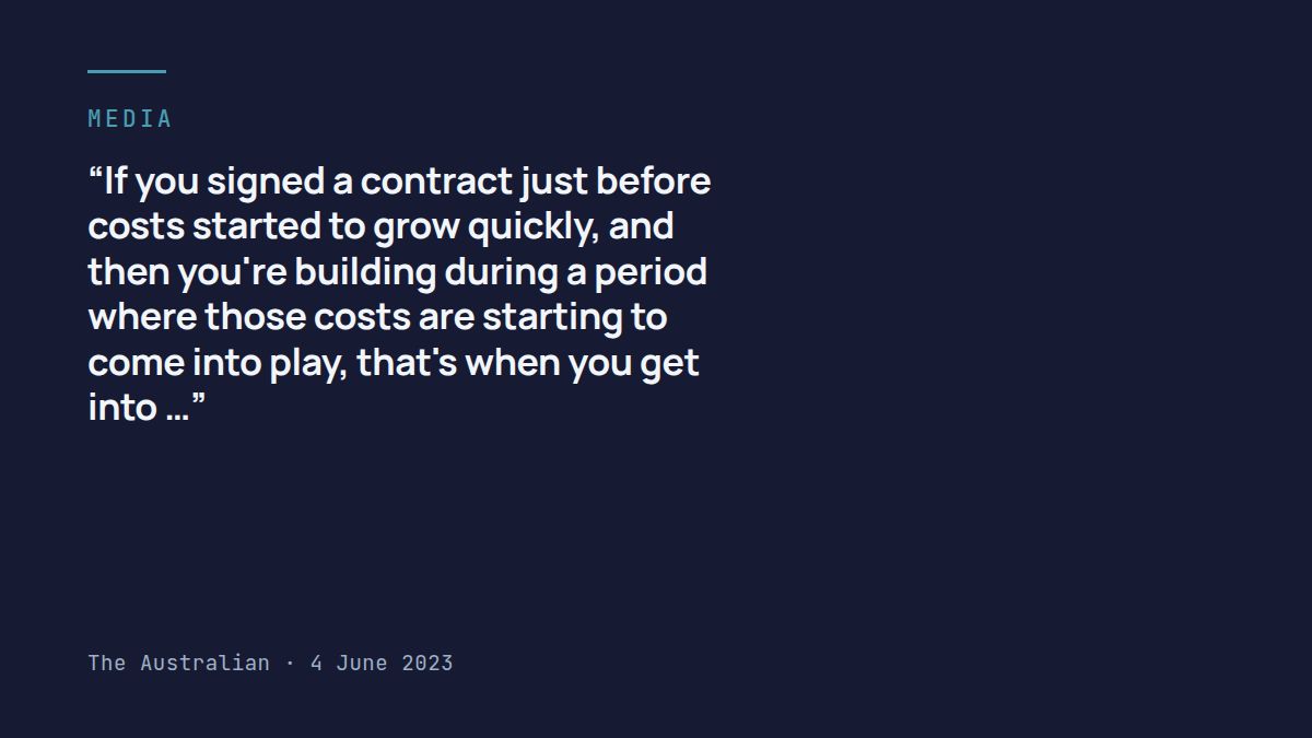 What killed the housing construction industry?