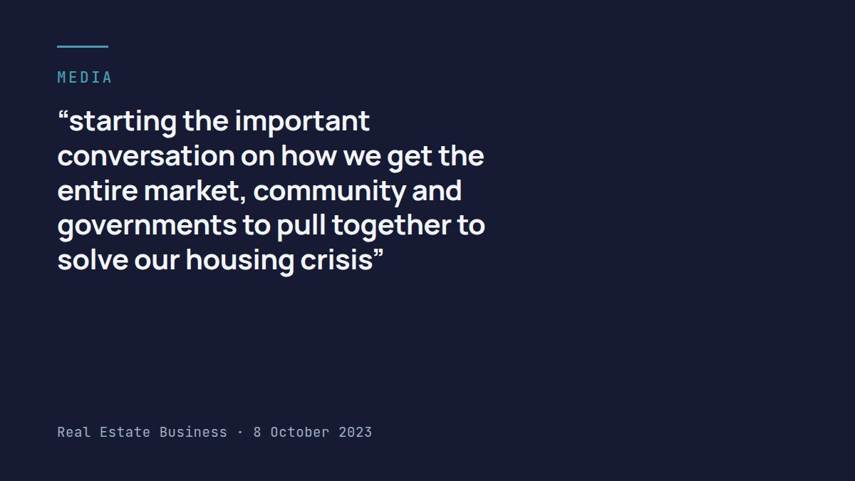 Public comment next up for national housing plan