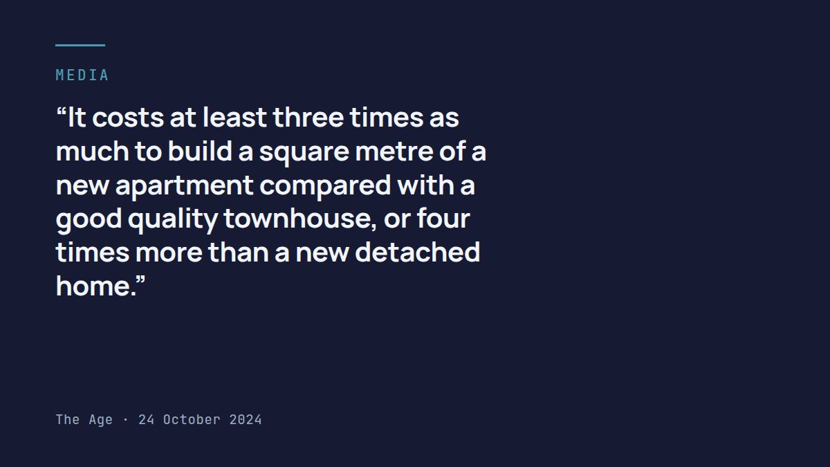 I’m a developer. Here’s why Jacinta Allan’s high-rise plan won’t get off the ground